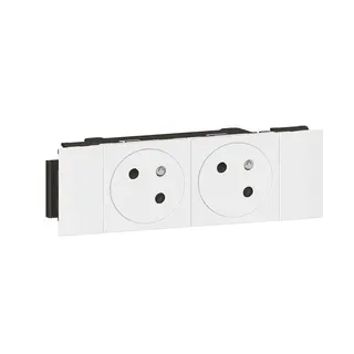 Legrand Steckdose 077102L MSC Link 2x F/B DLPClip ultraws