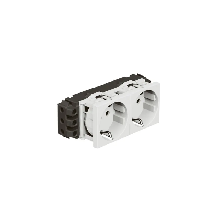Legrand SCHUKO-Steckdose 278602L Mosaic 2x ultraws
