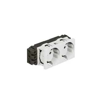 Legrand SCHUKO-Steckdose 278602L Mosaic 2x ultraws