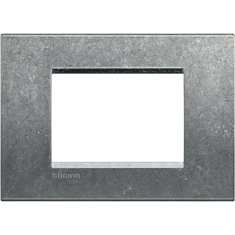Bticino Rahmen LNA4803NA ALU NATUR 3-mod