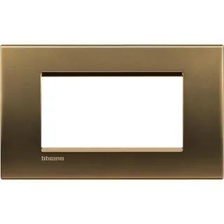 Bticino Rahmen LNA4804BZ BRONZE 4-modulig