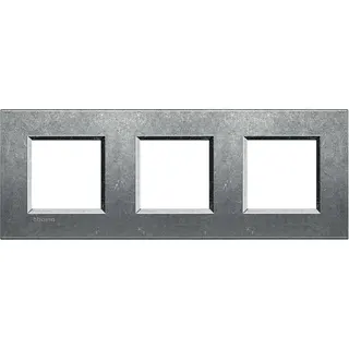Bticino Rahmen LNA4802M3NA ALU NATUR 3x2-mod