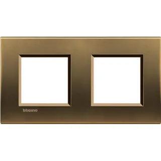 Bticino Rahmen LNA4802M2BZ BRONZE 2x2-mod