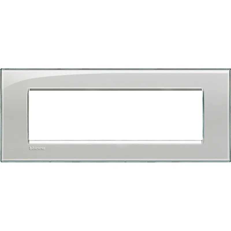 Bticino Rahmen LNA4807KG EISGRAU 7-mod