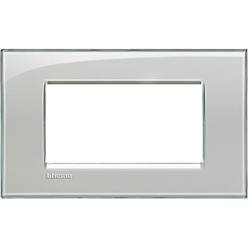 Bticino Rahmen LNA4804KG EISGRAU 4-mod