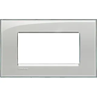 Bticino Rahmen LNA4804KG EISGRAU 4-mod