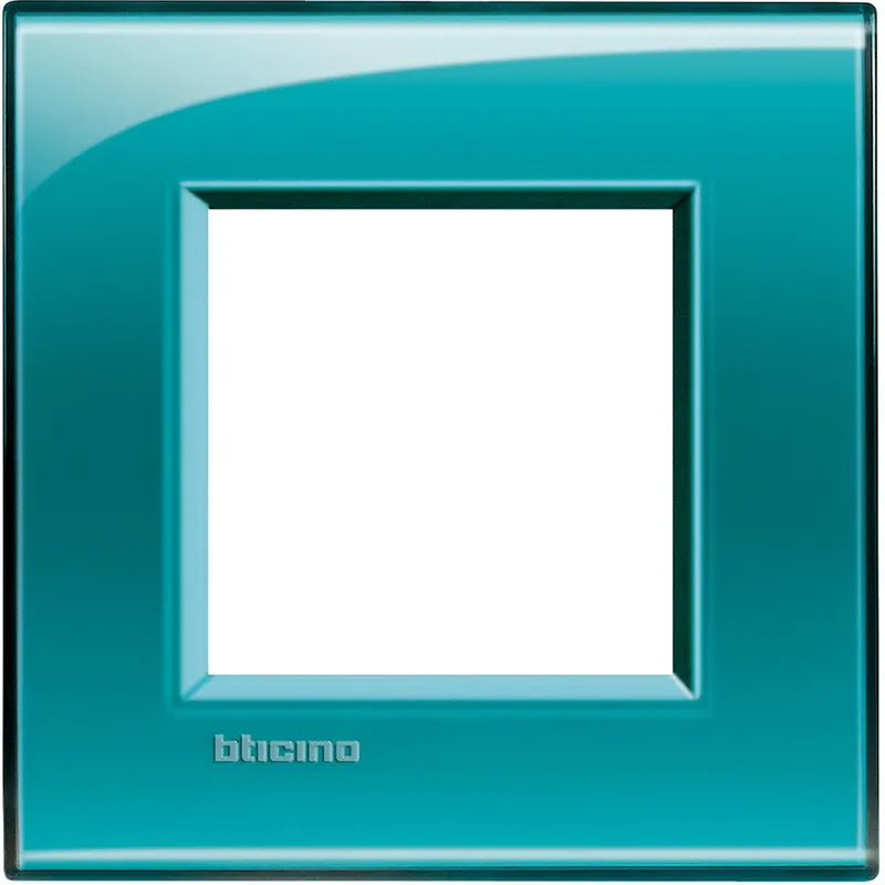 Bticino Rahmen LNA4802VD grün 2-modulig
