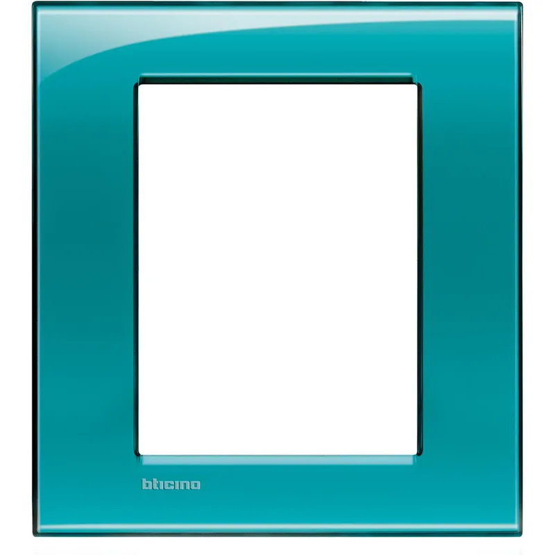 Bticino Rahmen LNA4826VD grün 3+3 modulig