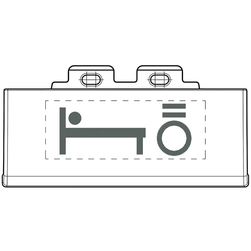 Bticino Kit L4915SETBL "Licht Bett" anthrazit