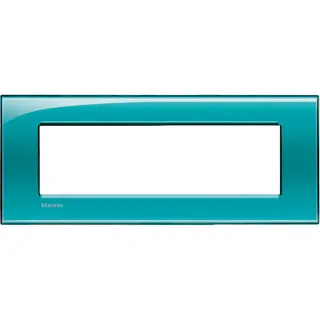 Bticino Rahmen LNA4807VD grün 7-modulig
