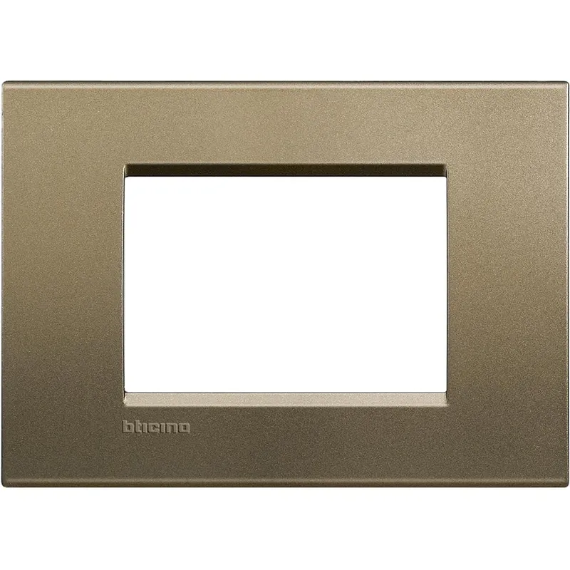 Bticino Rahmen LNA4803SQ SQUARE 3-modulig