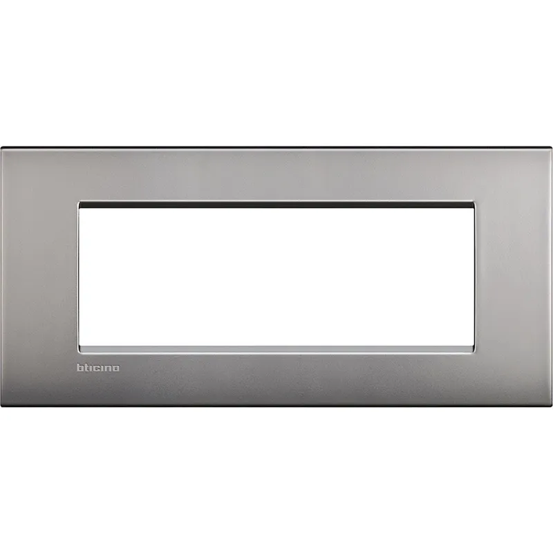 Bticino Rahmen LNC4807NK NICKEL 7-modulig