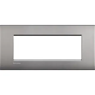 Bticino Rahmen LNC4807NK NICKEL 7-modulig