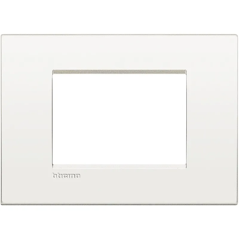 Bticino Rahmen LNC4803BN PURE WHITE 3-MOD