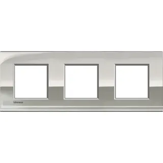 Bticino Rahmen LNE4802M3PL 3fach PALLADIUM