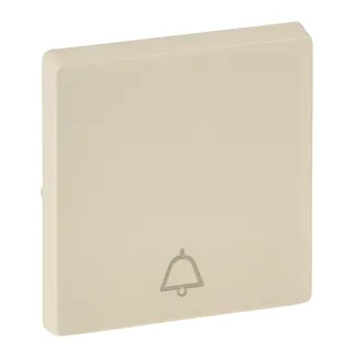 Legrand Wippe VLIFE Symbol Glocke mandelweiss