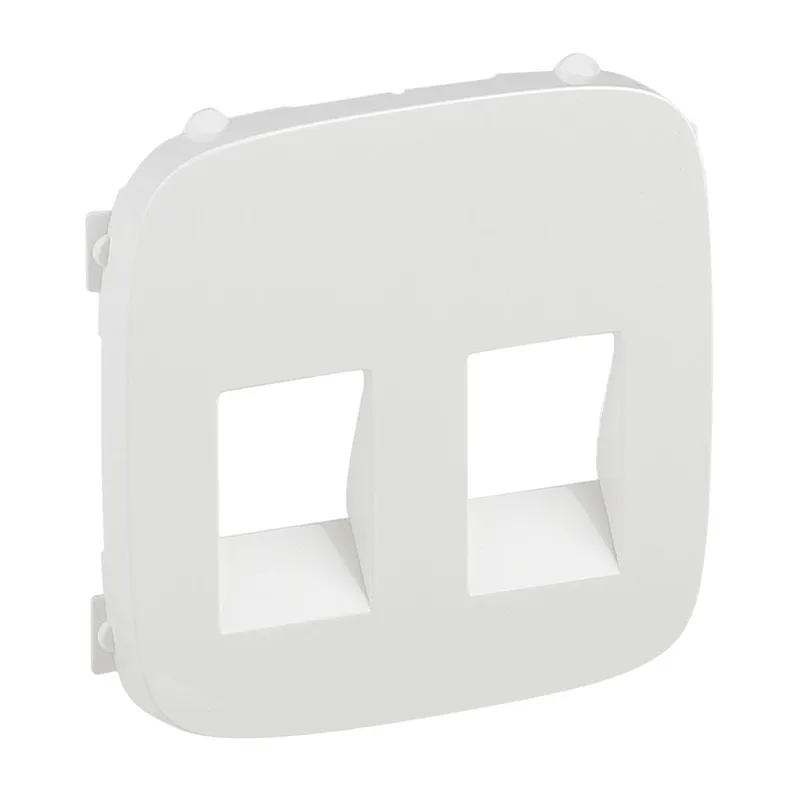 Legrand Abdeckung 755375 Valena Allure 2-fach ultraweiss