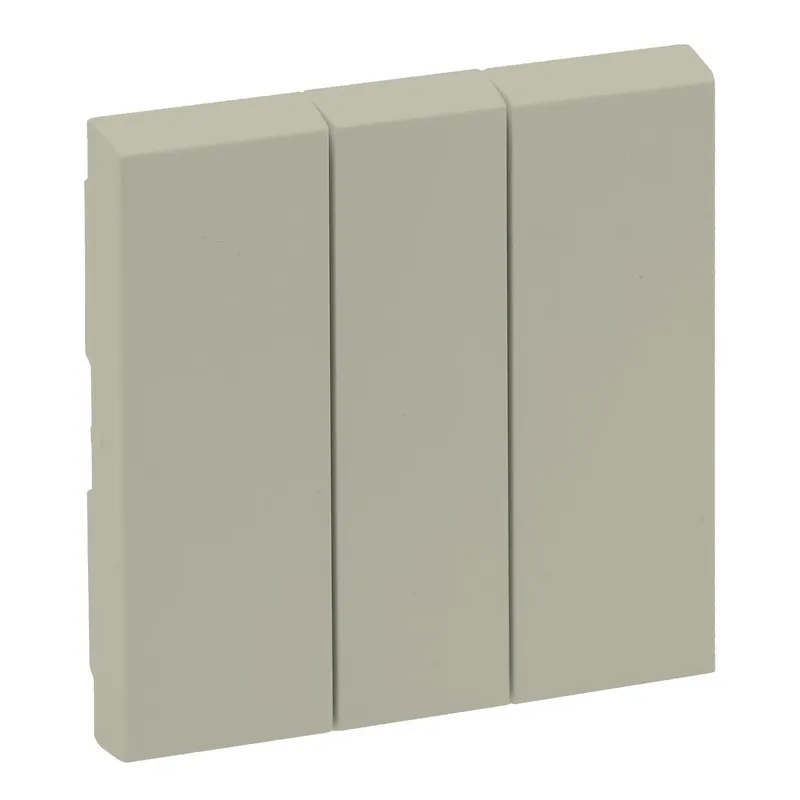 Legrand Wippe 864603 Niloe Step 3fach sand