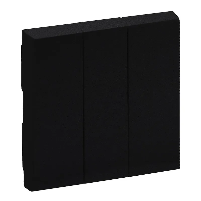 Legrand Wippe 864503 Niloe Step 3fach schwarz