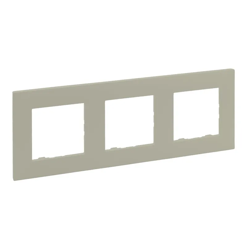 Legrand Rahmen 864673 Niloe Step 3fach sand