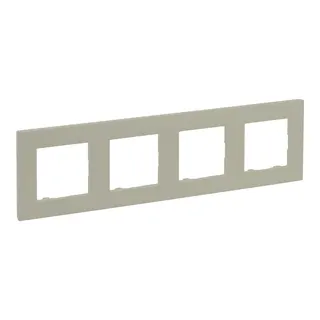 Legrand Rahmen 864674 Niloe Step 4fach sand
