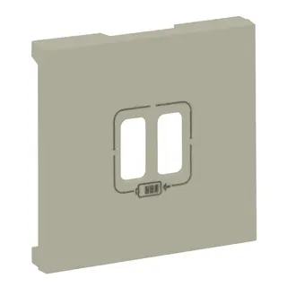 Legrand Abdeckung 864624 Niloe Step Ladesteckdose sand
