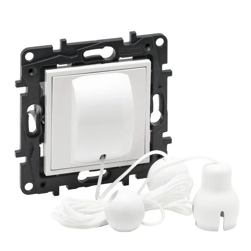 Legrand Taster 864113 Niloe Step 6A Ultraweiss
