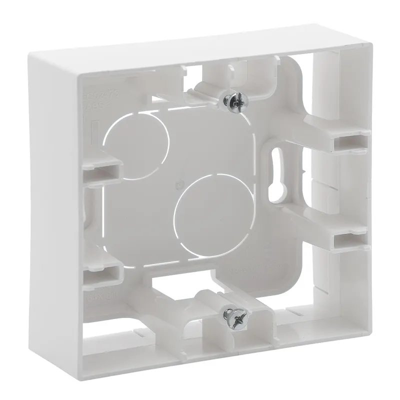 Legrand AP-Gehäuse 864181 Niloe Step 1fach ultraweiß