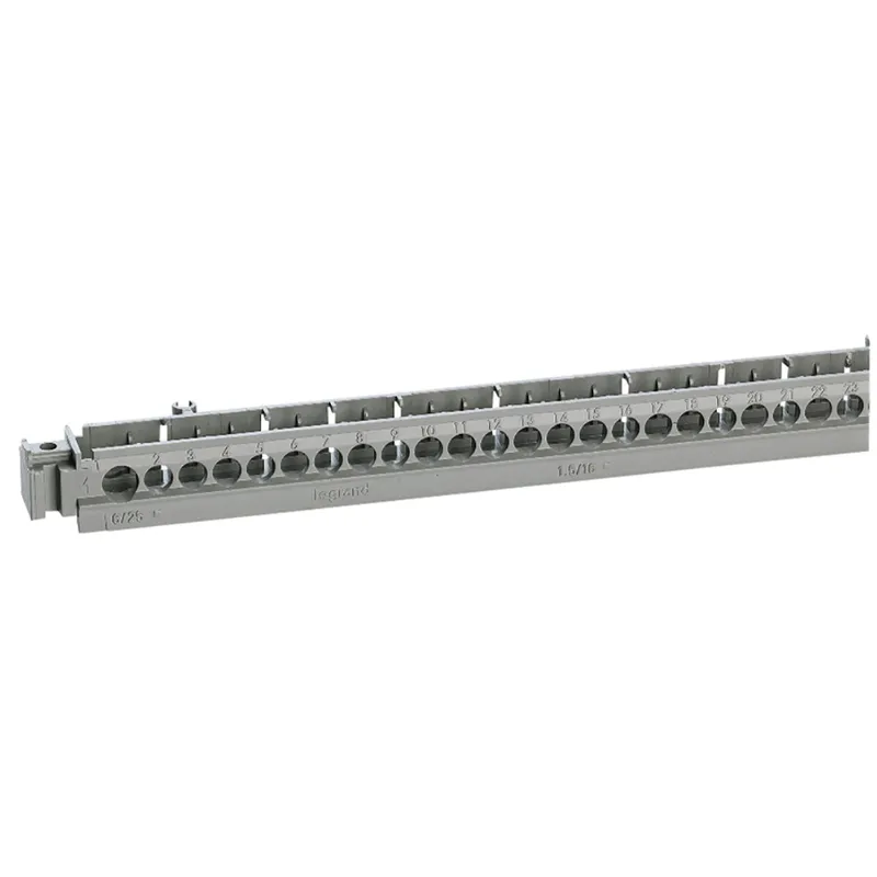 Legrand Klemmenkasten, Klemmengehäuse mit 38 Bohrungen L:276mm 12Mod/Reihe