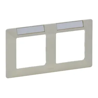 Legrand Rahmen 754052 VLIFE 2-FACH BF MW