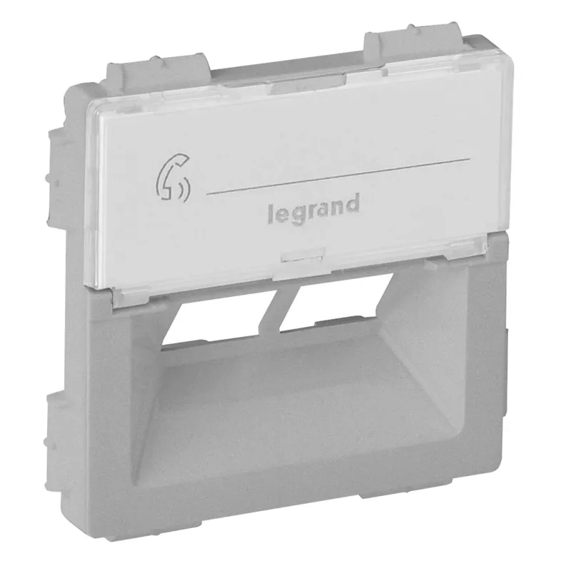 Legrand Abdeckung 755382 VLIFE RUTENBECK 2-F AL