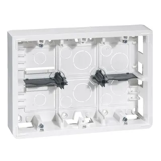 Legrand AP-Gehäuse 080276 MSC 2x3x2mod ws