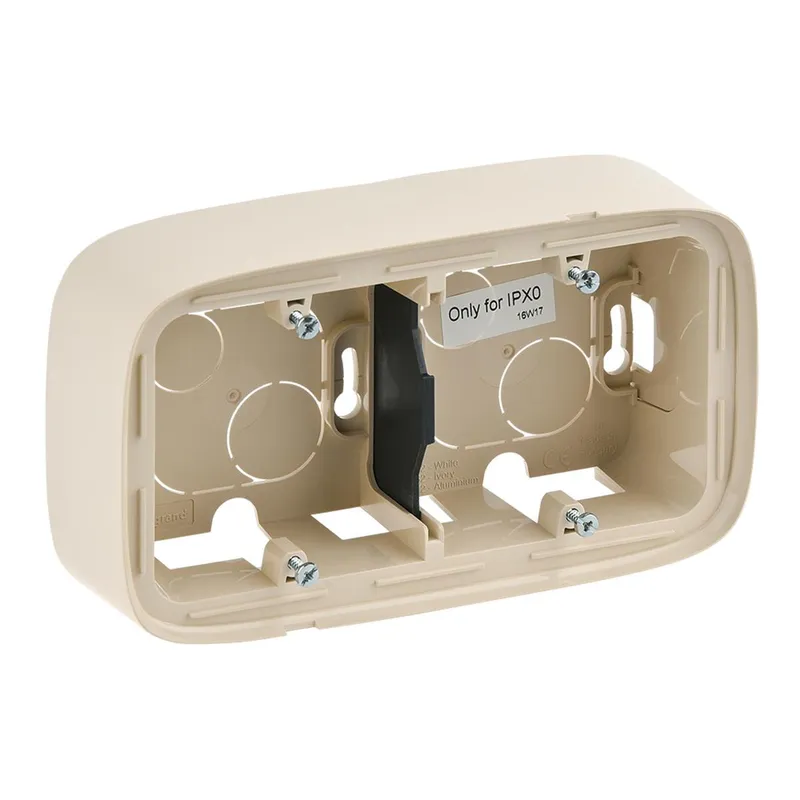 Legrand AP-Gehäuse 755562 V.ALL 2-FACH MW