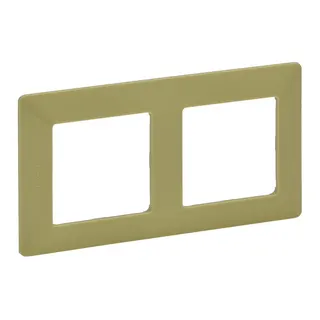 Legrand Rahmen 754082 VLIFE 2-FACH LIMONE