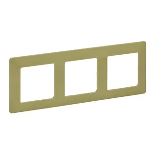 Legrand Rahmen 754083 VLIFE 3-FACH LIMONE