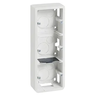 Legrand AP-Gehäuse 080283 MSC 3x2mod vert. ws
