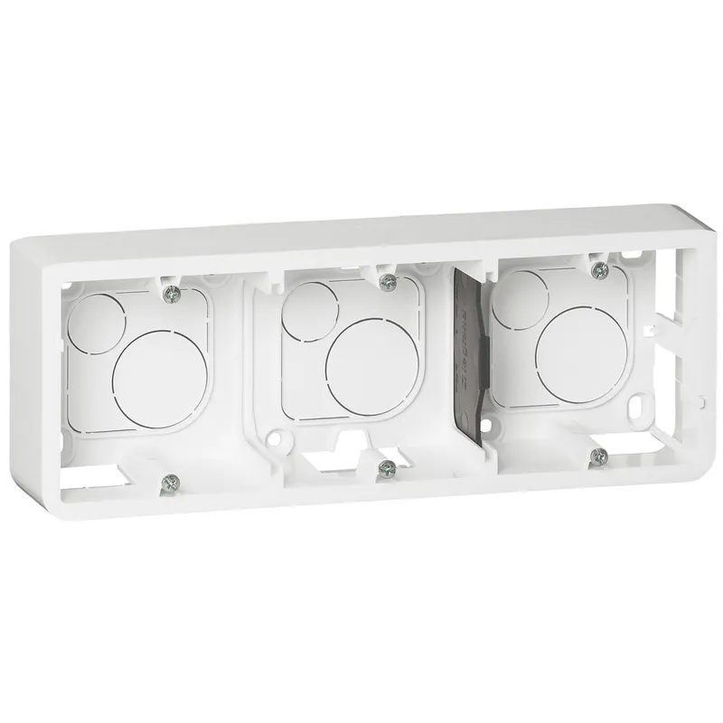 Legrand AP-Gehäuse 080286 MSC 3x2mod horiz. ws
