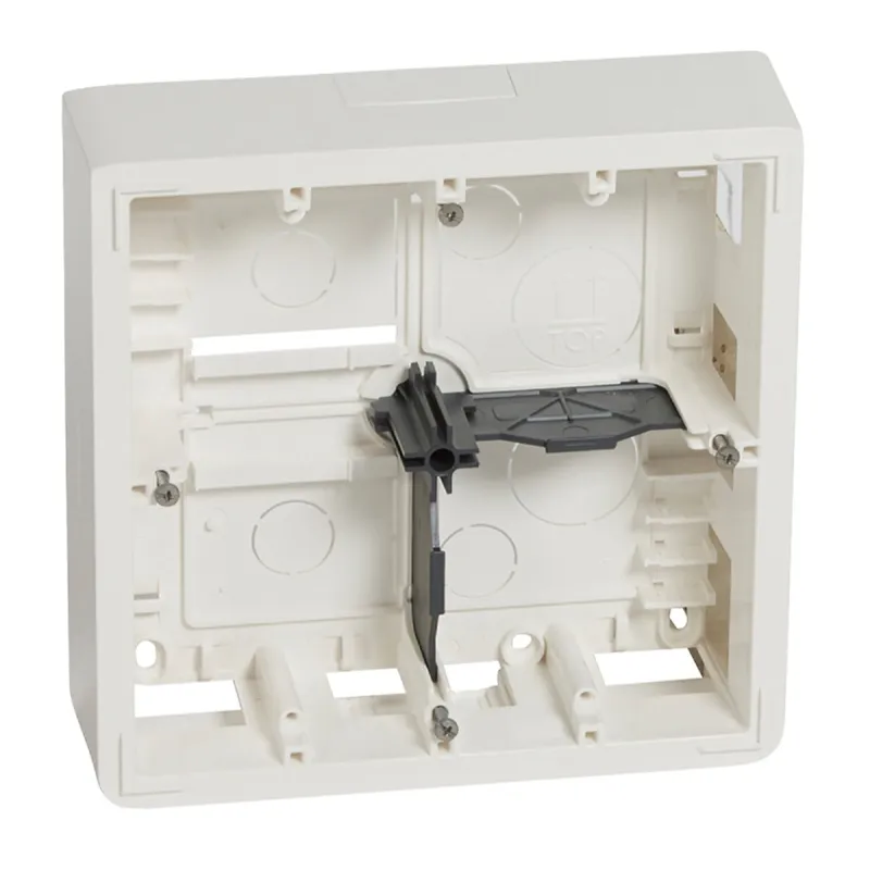 Legrand AP-Gehäuse 080274 MSC 2x5 o. 2x2x2mod ws
