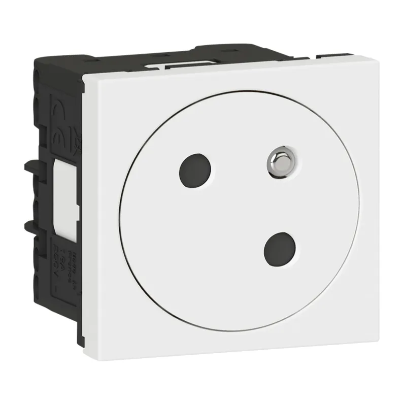 Legrand Steckdose Mosaic Link 45° F/B antibak ultraws