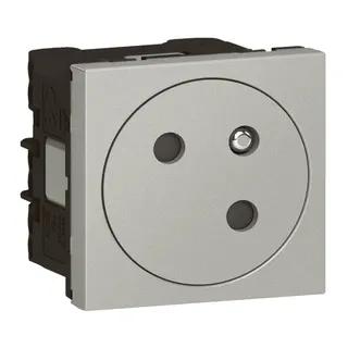 Legrand Steckdose 079245L Mosaic Link 45° F/B alu
