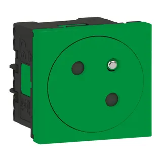 Legrand Steckdose 077160L Mosaic Link 45° F/B gr