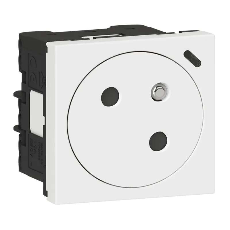 Legrand Steckdose 077125L Mosaic Link 45° F/B EBS ultraws