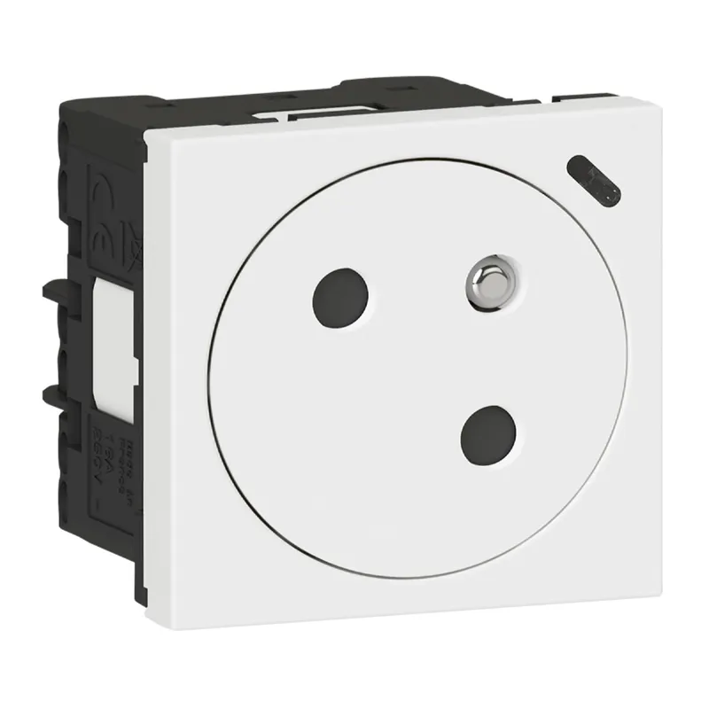 Legrand Steckdose 077148L Mosaic Link F/B antibakt bel UW
