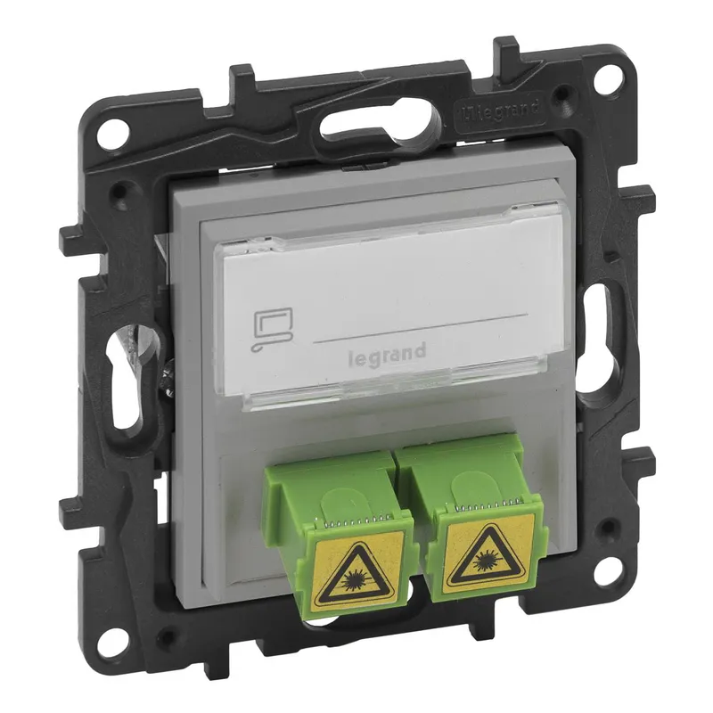 Legrand Steckdose 864344 Niloe Step Sc/Apc Aluminium