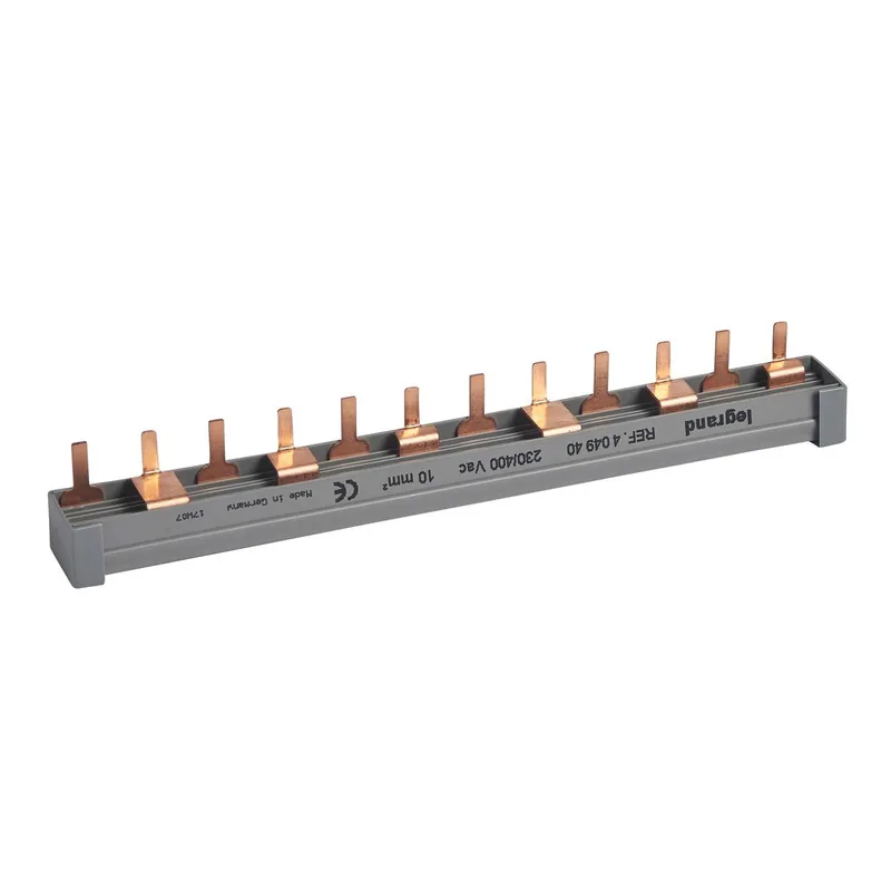 Legrand Stiftschiene 404940 STIFT- 2P,6X2,L+N,10QMM