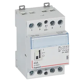 Legrand Installationsschütz, Schaltschütz 412518 CX3 24V 40A 4S M.HD