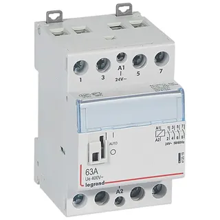 Legrand Installationsschütz, Schaltschütz 412519 CX3 24V 63A 4S M.HD