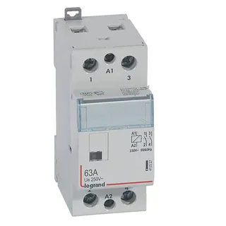 Legrand Installationsschütz, Schaltschütz 412527 CX3 230V 63A 2S O.HD