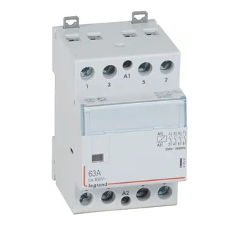Legrand Installationsschütz, Schaltschütz 412541 CX3 230V 63A 4S O.HD