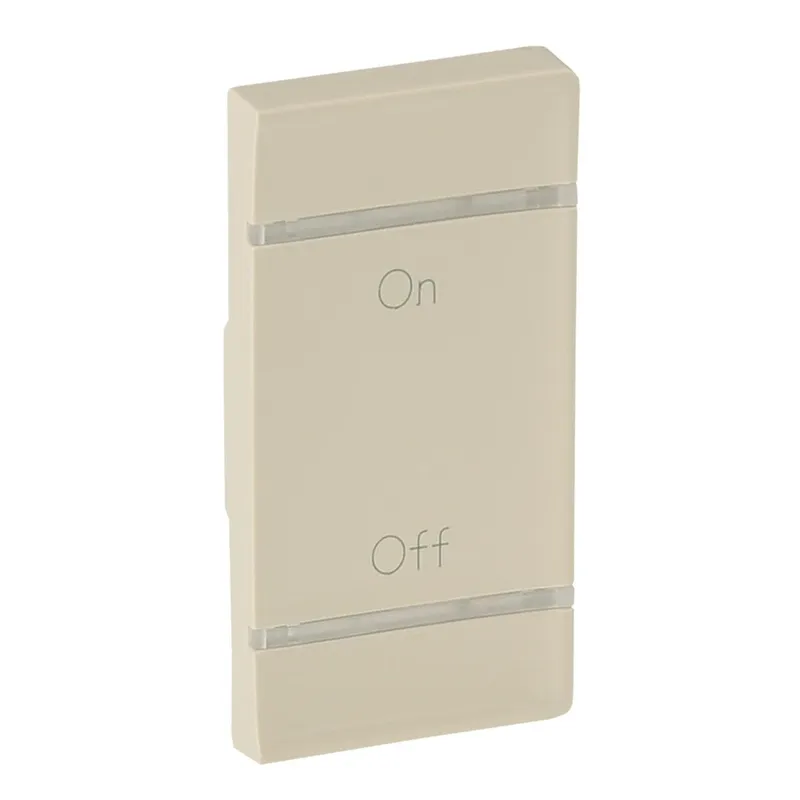 Legrand Wippe VLIFE 1modulig Re ON-OFF beige